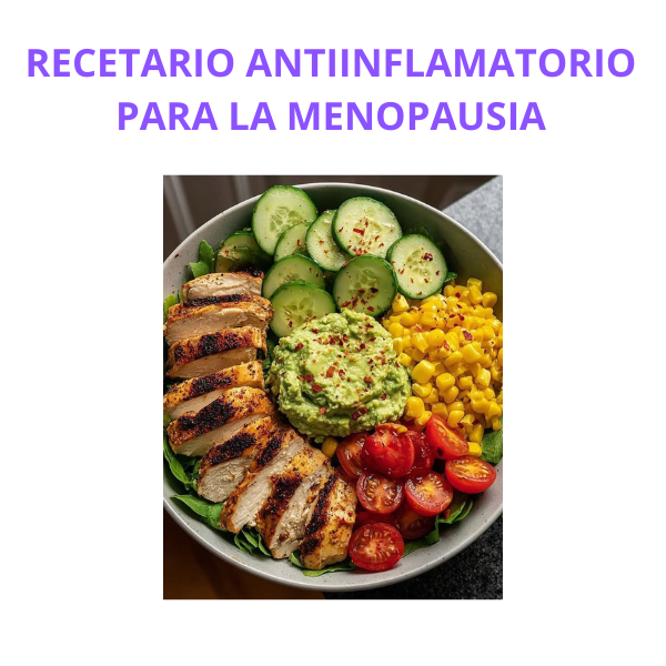 Recetario antiinflamatorio para la menopausia